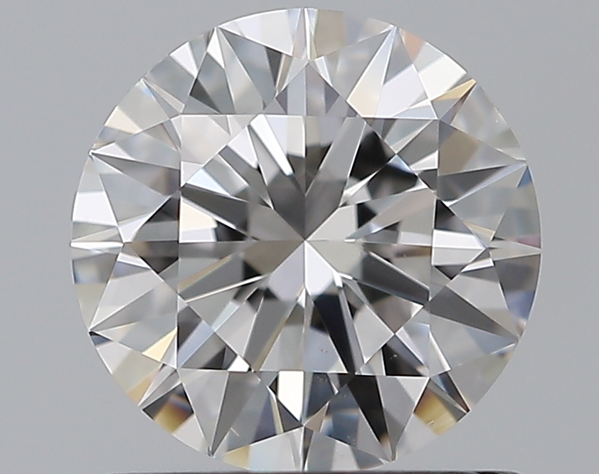 1 CaratE-VS2 EX Cut Round Diamond