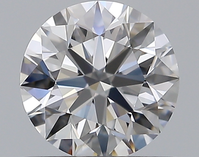 0.65 CaratD-VVS2 EX Cut Round Diamond