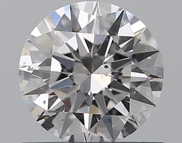 0.65 CaratD-SI2 EX Cut Round Diamond