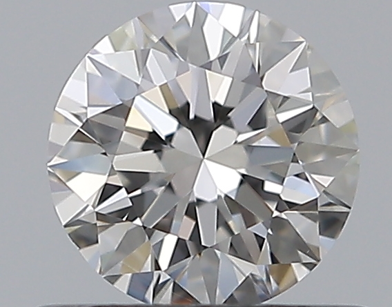 0.5 CaratG-VS2 EX Cut Round Diamond