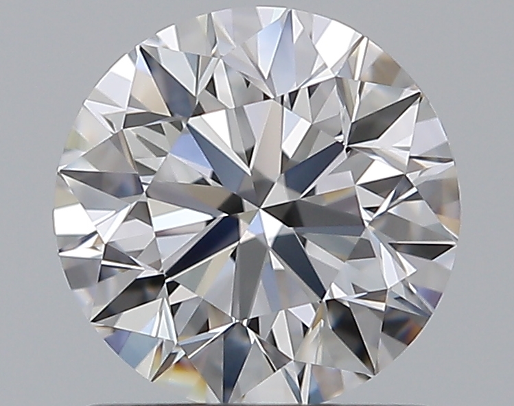 1 CaratD-VVS2 EX Cut Round Diamond
