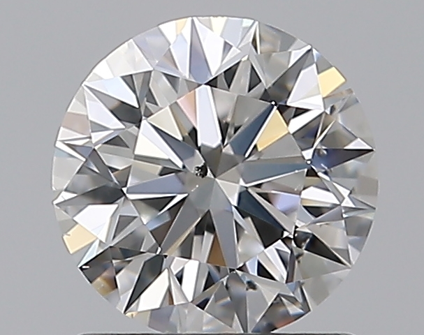 1 CaratE-SI2 EX Cut Round Diamond