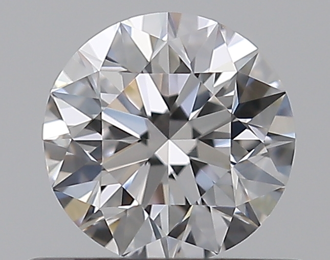 0.5 CaratE-VVS2 EX Cut Round Diamond