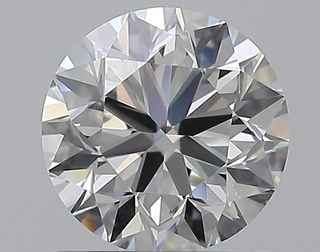 0.9 CaratF-VVS1 VG Cut Round Diamond