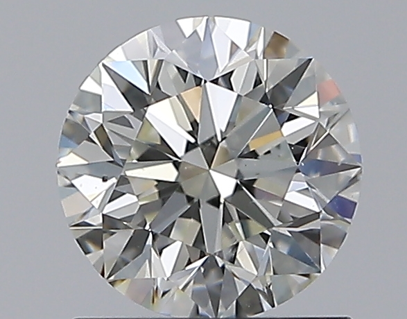1.01 CaratK-SI1 EX Cut Round Diamond