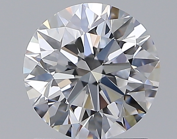 1.29 CaratD-VVS2 EX Cut Round Diamond
