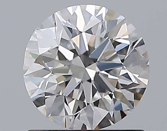 1 CaratE-VS1 EX Cut Round Diamond