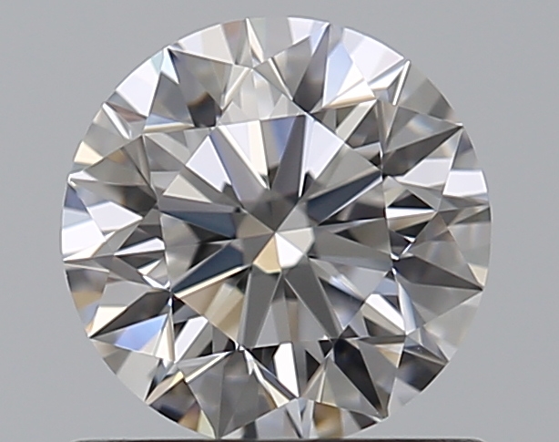 0.67 CaratE-VVS1 EX Cut Round Diamond