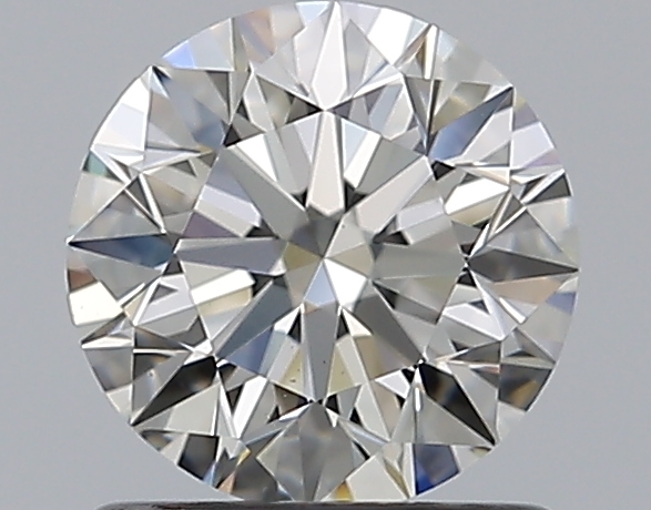 0.96 CaratJ-VS2 EX Cut Round Diamond