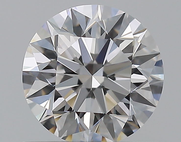 0.76 CaratD-IF EX Cut Round Diamond