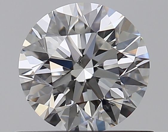 0.62 CaratF-SI1 EX Cut Round Diamond