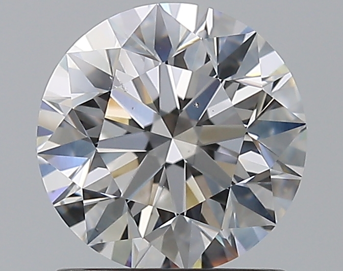 1.29 CaratE-VS2 EX Cut Round Diamond