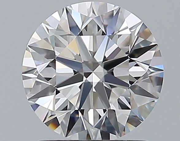 1.3 CaratE-VS1 EX Cut Round Diamond