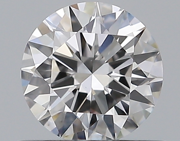 0.5 CaratE-VS2 EX Cut Round Diamond