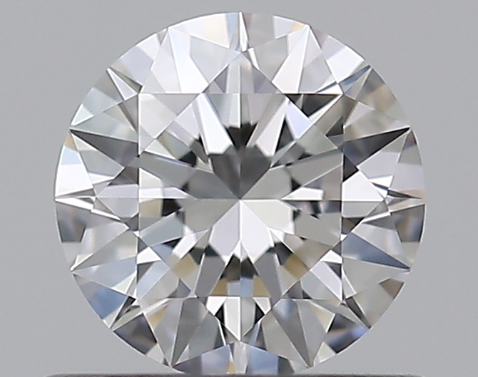 0.55 CaratE-VVS1 EX Cut Round Diamond