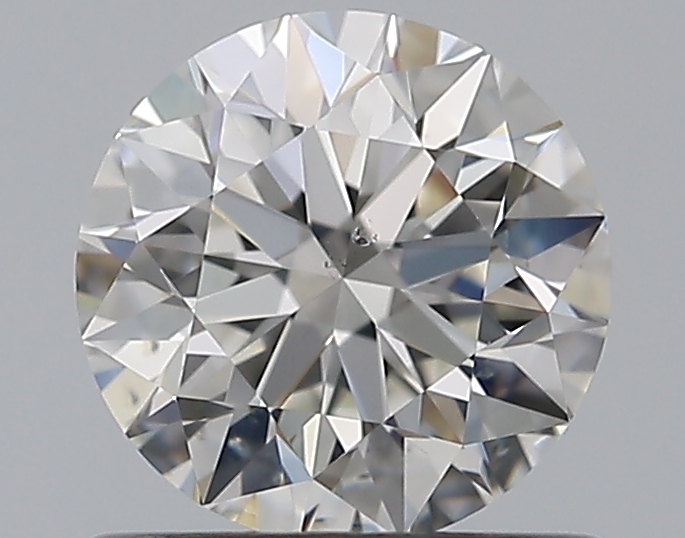 0.73 CaratH-SI1 EX Cut Round Diamond