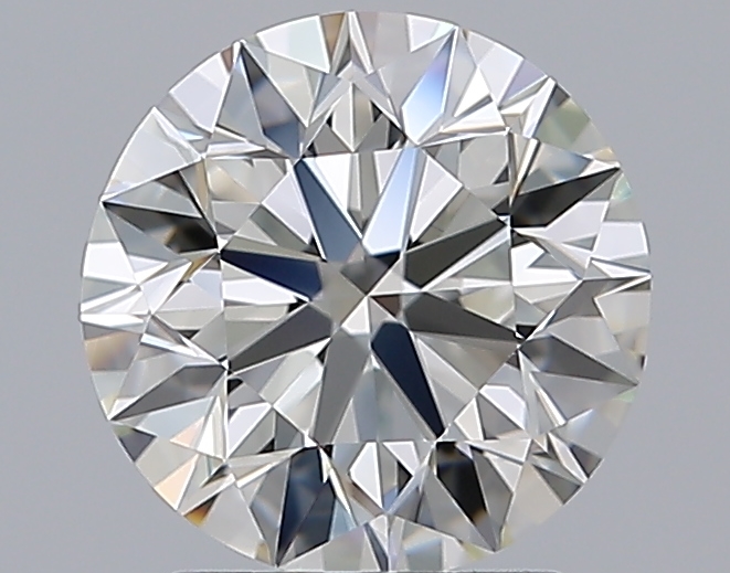 1.9 CaratJ-VVS2 EX Cut Round Diamond
