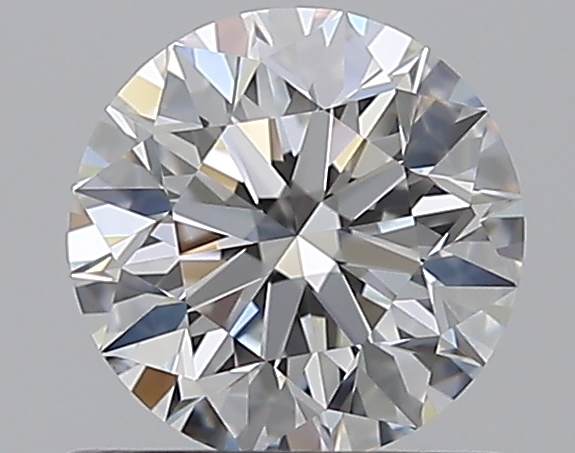 0.71 CaratF-VVS2 EX Cut Round Diamond