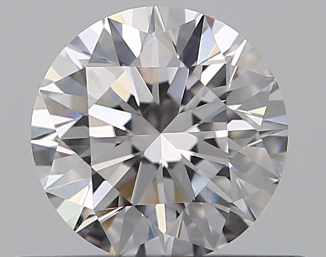 0.5 CaratD-VS2 EX Cut Round Diamond
