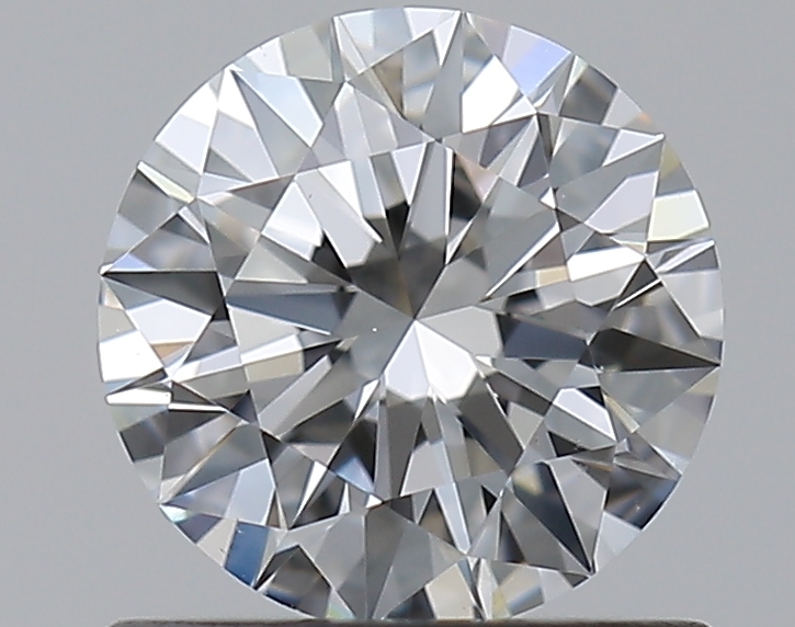 0.81 CaratF-VS2 EX Cut Round Diamond