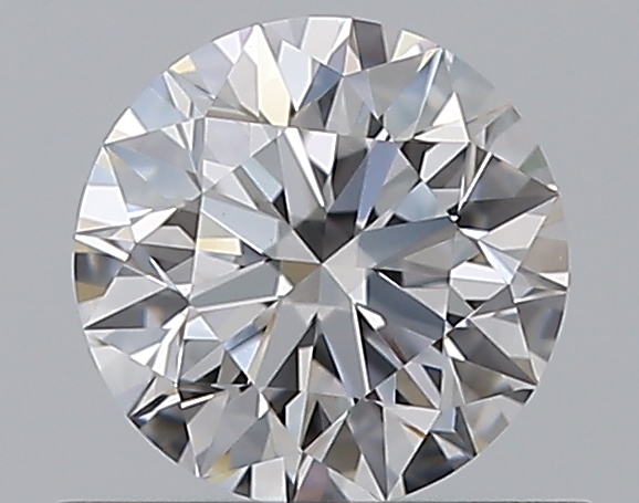 0.58 CaratD-VVS2 EX Cut Round Diamond