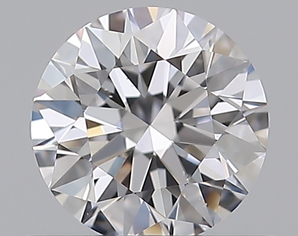 0.47 CaratD-VS2 EX Cut Round Diamond