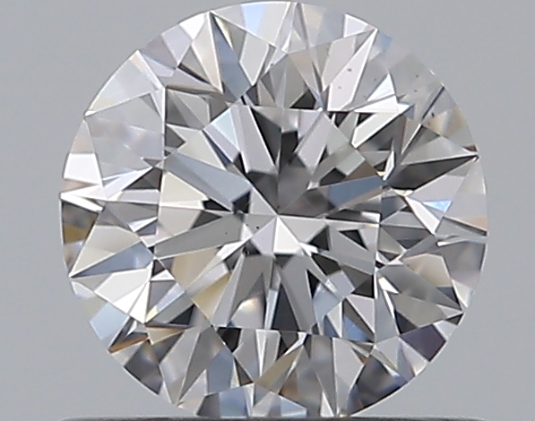 0.61 CaratD-VS2 EX Cut Round Diamond