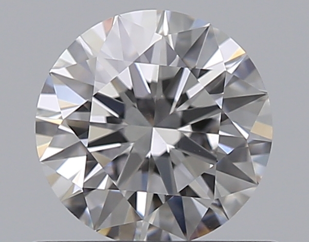 0.5 CaratD-SI1 EX Cut Round Diamond