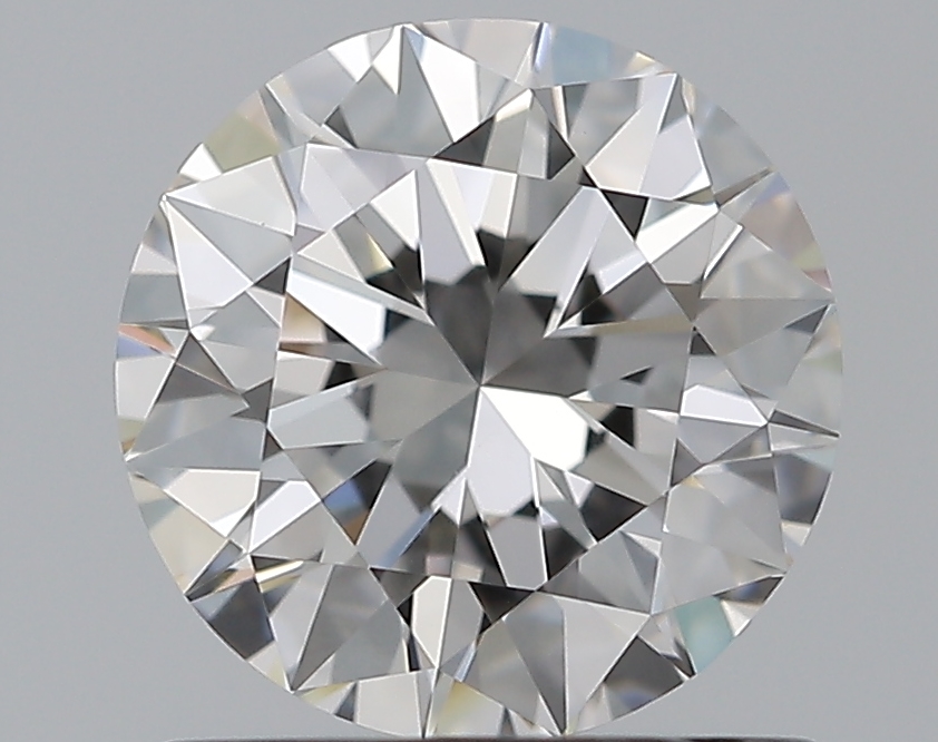 1 CaratE-VS2 EX Cut Round Diamond