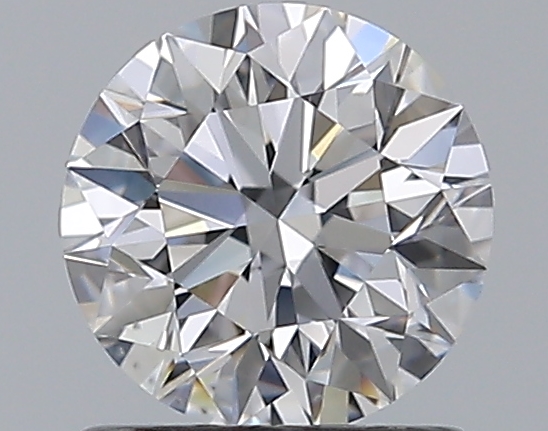 0.96 CaratD-SI1 EX Cut Round Diamond