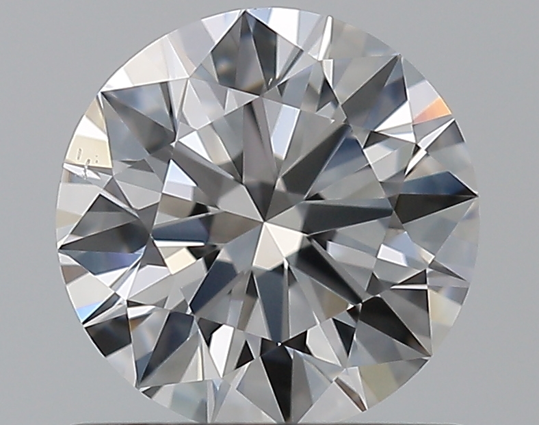 0.9 CaratE-VS2 EX Cut Round Diamond