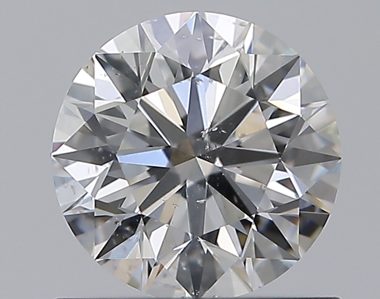 0.8 CaratG-SI2 EX Cut Round Diamond
