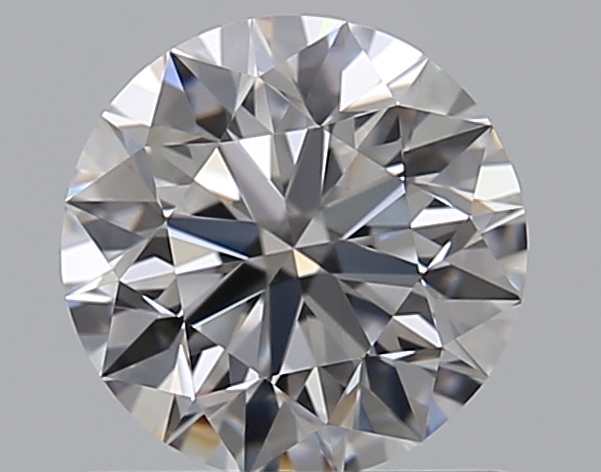 0.72 CaratD-VVS1 EX Cut Round Diamond