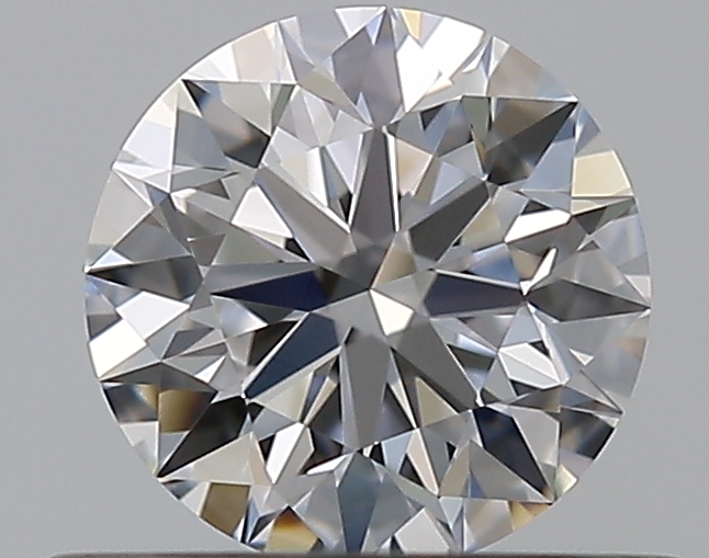 0.53 CaratD-VS1 EX Cut Round Diamond