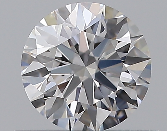 0.53 CaratD-VVS1 EX Cut Round Diamond