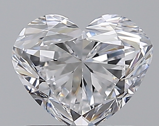 1 CaratD-VVS1 - Cut Heart Diamond
