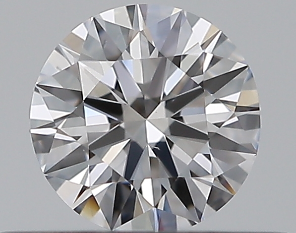0.35 CaratD-VS2 EX Cut Round Diamond