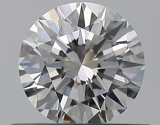 0.5 CaratF-VVS1 EX Cut Round Diamond