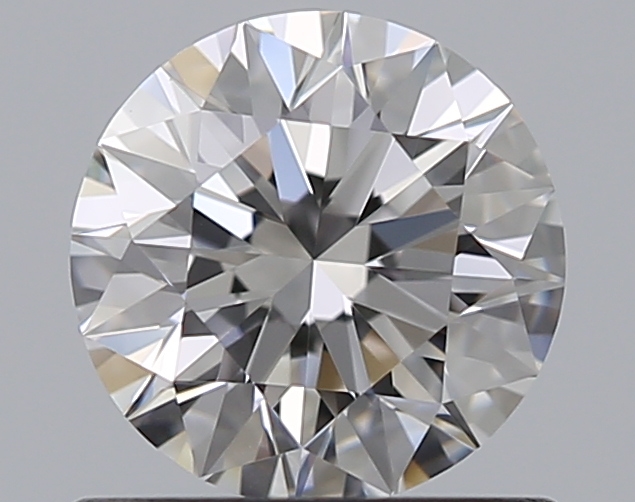 0.65 CaratE-VVS1 EX Cut Round Diamond
