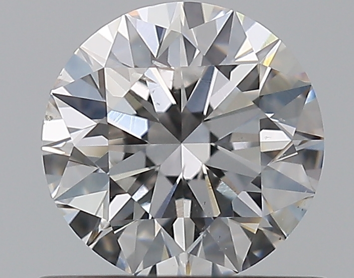 0.71 CaratE-SI1 EX Cut Round Diamond
