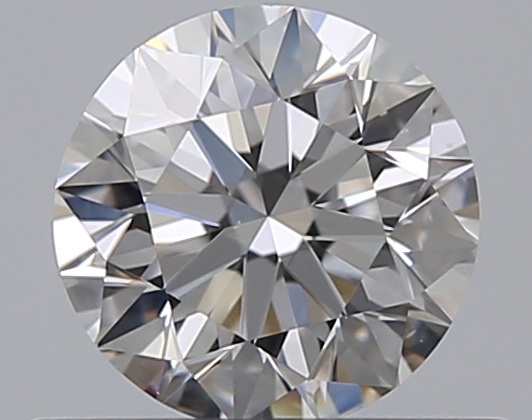 0.41 CaratE-VS2 EX Cut Round Diamond