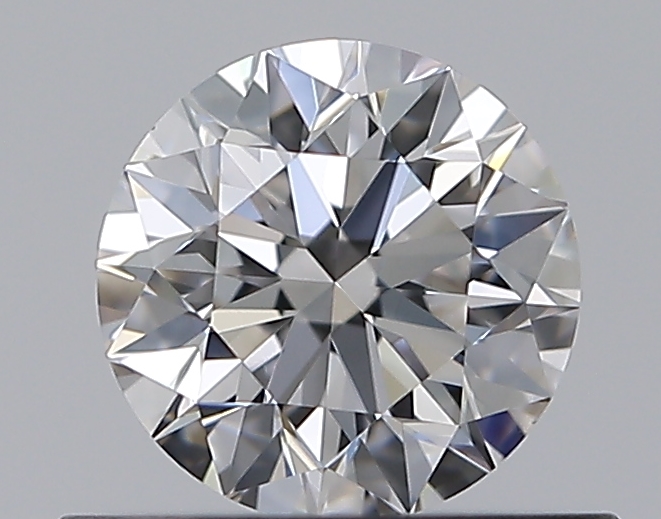 0.5 CaratF-VS1 EX Cut Round Diamond
