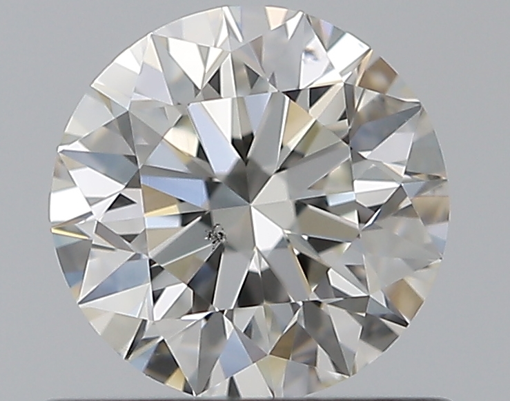 0.7 CaratI-SI1 EX Cut Round Diamond