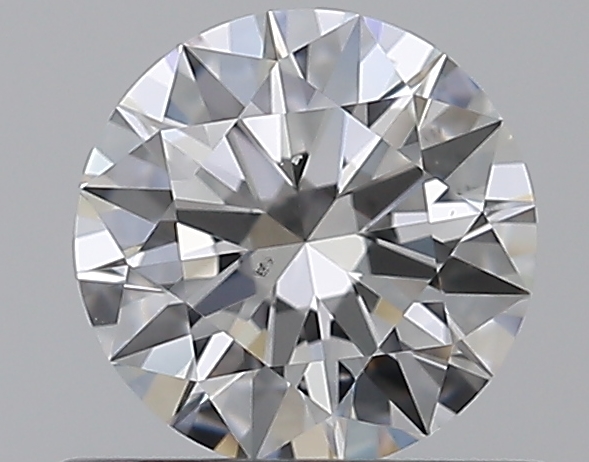 0.5 CaratE-VS2 EX Cut Round Diamond