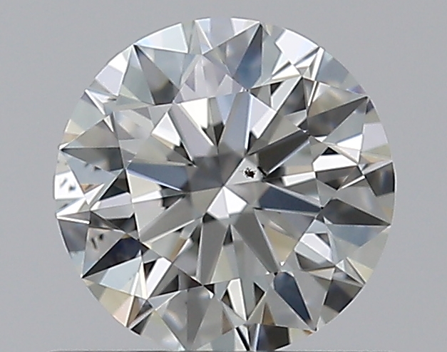 0.55 CaratI-SI1 EX Cut Round Diamond