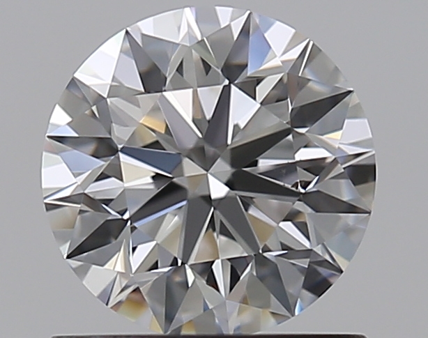 0.9 CaratE-VS2 EX Cut Round Diamond