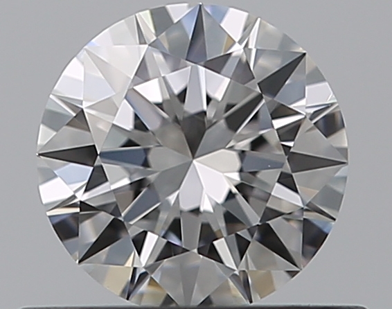 0.5 CaratE-VS2 EX Cut Round Diamond