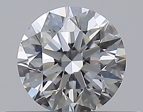 0.35 CaratF-VS2 EX Cut Round Diamond