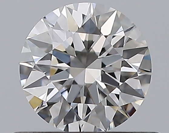 0.53 CaratF-VVS1 EX Cut Round Diamond