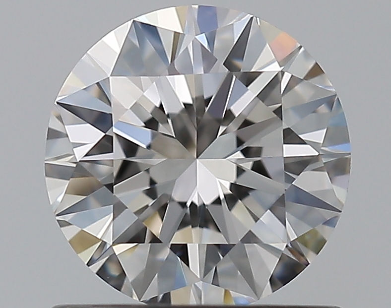 0.9 CaratF-VS2 EX Cut Round Diamond
